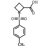 CAS#: 174740-80-8, 1-[(4-Methylphenyl)Sulfonyl]-2-Azetidinecarboxylic Acid