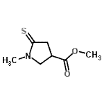 CAS#: 174747-39-8, Methyl 1-Methyl-5-Thioxo-3-Pyrrolidinecarboxylate