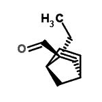 CAS 登录号：174757-35-8， (1S,2S,4S)-2-乙基双环[2.2.1]庚-5-烯-2-甲醛
