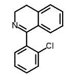 CAS#: 174784-50-0, 1-(2-Chlorophenyl)-3,4-Dihydroisoquinoline
