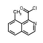 CAS 登录号：174873-76-8， 8-甲基-1-异喹啉羰基氯化物