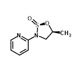 CAS#: 174955-55-6, 2-[(2S,5S)-5-Methyl-2-Oxido-1,2,3-Oxathiazolidin-3-Yl]Pyridine