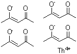 CAS#: 17499-48-8, Thorium(4+) Tetrakis[(2Z)-4-Oxo-2-Penten-2-Olate]