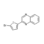 CAS#: 175135-75-8, 2-(5-Bromo-2-Thienyl)Quinoxaline