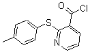 CAS#: 175135-78-1, 2-[(4-Methylphenyl)Thio]-3-Pyridinecarbonylchloride
