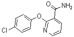 CAS 登录号：175135-80-5， 2-(4-氯苯氧基)-3-吡啶甲酰胺