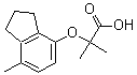 CAS#: 175136-07-9, 2-[(2,3-Dihydro-7-Methyl-1H-Inden-4-Yl)Oxy]-2-Methyl-Propanoic Acid