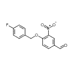 CAS#: 175136-18-2, 4-[(4-Fluorobenzyl)Oxy]-3-Nitrobenzaldehyde