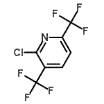 CAS#: 175136-26-2, 2-Chloro-3,6-Bis(Trifluoromethyl)Pyridine