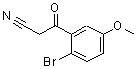 CAS#: 175136-65-9, 3-(2-Bromo-5-Methoxyphenyl)-3-Oxopropanenitrile