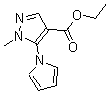 CAS#: 175137-01-6, 1-Methyl-5-(1H-Pyrrol-1-Yl)-1H-Pyrazole-4-carboxylic Acid Ethyl Ester