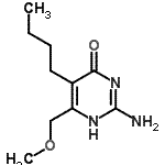CAS#: 175137-37-8, 2-Amino-5-Butyl-6-(Methoxymethyl)-4(1H)-Pyrimidinone