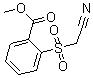 CAS#: 175137-52-7, 2-[(Cyanomethyl)Sulfonyl]-Benzoic Acid Methyl Ester