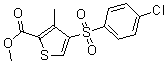 CAS#: 175137-60-7, Methyl 4-[(4-Chlorophenyl)Sulphonyl]-3-Methylthiophene-2-Carboxylate