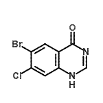 CAS#: 17518-95-5, 6-Bromo-7-Chloro-4(1H)-Quinazolinone