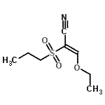 CAS#: 175201-52-2, (2Z)-3-Ethoxy-2-(Propylsulfonyl)Acrylonitrile