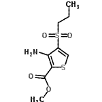 CAS#: 175201-74-8, Methyl 3-Amino-4-(Propylsulfonyl)-2-Thiophenecarboxylate