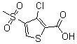 CAS#: 175201-86-2, 3-Chloro-4-(Methylsulfonyl)-2-Thiophenecarboxylic Acid
