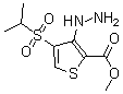 CAS#: 175201-97-5, 3-Hydrazinyl-4-[(1-Methylethyl)Sulfonyl]-2-Thiophenecarboxylic Acid Methyl Ester