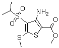 CAS#: 175202-07-0, 3-Amino-4-[(1-Methylethyl)Sulfonyl]-5-(Methylthio)-2-Thiophenecarboxylic Acid Methyl Ester