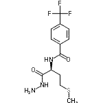 CAS#: 175202-27-4, N-[(2S)-1-Hydrazino-4-(Methylsulfanyl)-1-Oxo-2-Butanyl]-4-(Trifluoromethyl)Benzamide