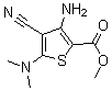 CAS#: 175202-32-1, 3-Amino-4-Cyano-5-(Dimethylamino)-2-Thiophenecarboxylic Acid Methylester