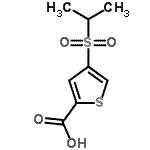 CAS#: 175202-46-7, 4-(Isopropylsulfonyl)-2-Thiophenecarboxylic Acid