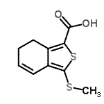 CAS#: 175202-54-7, 3-(Methylsulfanyl)-6,7-Dihydro-2-Benzothiophene-1-Carboxylic Acid