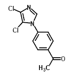 CAS#: 175202-67-2, 1-[4-(4,5-Dichloro-1H-Imidazol-1-Yl)Phenyl]Ethanone