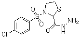 CAS#: 175203-14-2, 3-[(4-Chlorophenyl)Sulfonyl]-2-Thiazolidinecarboxylic Acid Hydrazide