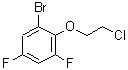 CAS#: 175203-19-7, 1-Bromo-2-(2-Chloroethoxy)-3,5-Difluorobenzene