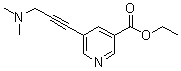 CAS#: 175203-71-1, 5-[3-(Dimethylamino)-1-Propyn-1-Yl]-3-Pyridinecarboxylic Acid Ethyl Ester