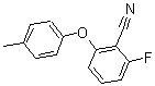 CAS 登录号：175204-08-7， 2-氟-6-(4-甲基苯氧基)-苯甲腈