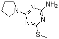CAS#: 175204-64-5, 4-(Methylthio)-6-(1-Pyrrolidinyl)-1,3,5-Triazin-2-Amine
