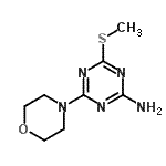 CAS#: 175204-65-6, 4-(Methylsulfanyl)-6-(4-Morpholinyl)-1,3,5-Triazin-2-Amine