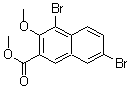 CAS#: 175204-91-8, 4,7-Dibromo-3-Methoxy-2-Naphthalenecarboxylic Acid Methyl Ester