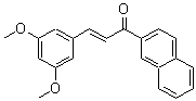CAS#: 175205-23-9, 3-(3,5-Dimethoxyphenyl)-1-(2-Naphthalenyl)-2-Propen-1-One