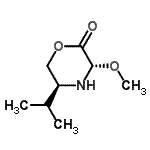 CAS#: 175226-77-4, (3S,5S)-5-Isopropyl-3-Methoxy-2-Morpholinone