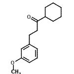 CAS 登录号：175234-19-2， 1-环己基-3-(3-甲氧基苯基)-1-丙酮