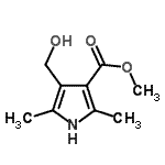 CAS#: 175276-58-1, Methyl 4-(Hydroxymethyl)-2,5-Dimethyl-1H-Pyrrole-3-Carboxylate