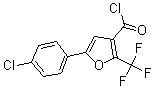 CAS#: 175276-61-6, 5-(4-Chlorophenyl)-2-(Trifluoromethyl)-3-Furancarbonylchloride