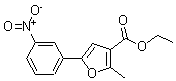 CAS#: 175276-71-8, 2-Methyl-5-(3-Nitrophenyl)-3-Furancarboxylic Acid Ethyl Ester