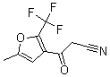 CAS#: 175276-72-9, 5-Methyl-beta-Oxo-2-(Trifluoromethyl)-3-Furanpropanenitrile