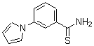 CAS 登录号：175276-79-6， 3-(1H-吡咯-1-基)-苯硫代甲酰胺