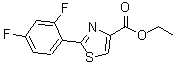 CAS 登录号：175276-90-1， 2-(2,4-二氟苯基)-1,3-噻唑-4-羧酸乙酯