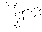 CAS#: 175277-04-0, 3-(1,1-Dimethylethyl)-1-(Phenylmethyl)-1H-Pyrazole-5-carboxylic Acid Ethyl Ester