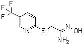CAS 登录号：175277-05-1， N'-羟基-2-{[5-(三氟甲基)-2-吡啶基]硫基}乙脒