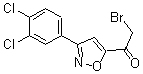 CAS#: 175277-38-0, 2-Bromo-1-[3-(3,4-Dichlorophenyl)-5-Isoxazolyl]-Ethanone
