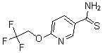 CAS#: 175277-59-5, 6-(2,2,2-Trifluoroethoxy)-3-Pyridinecarbothioamide