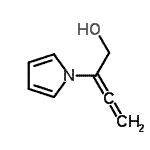 CAS 登录号：175352-02-0， 2-(1H-吡咯-1-基)-2,3-丁二烯-1-醇